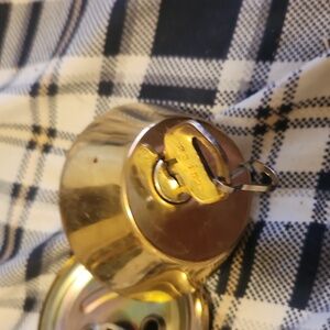* Brinks Gold Deadbolt